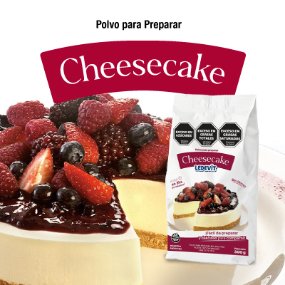 Polvo para preparar Cheesecake