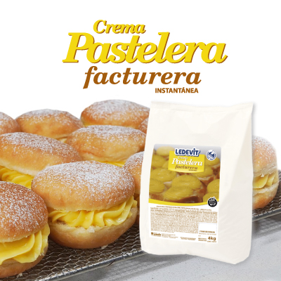 Polvo para preparar Crema Pastelera Facturera