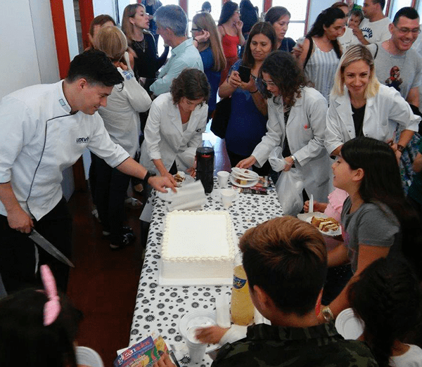 Charla en Hospital Garraham