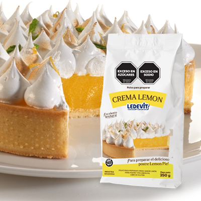 Nuevo Polvo para Preparar Crema Lemon Ledevit