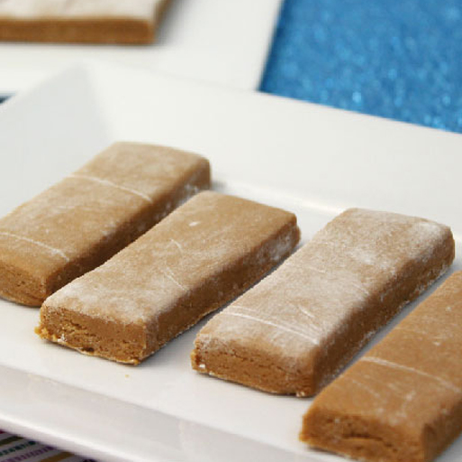 Barritas de dulce de leche